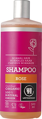 Urtekram Rose Shampoo Bio, normales Haar, 500 ml