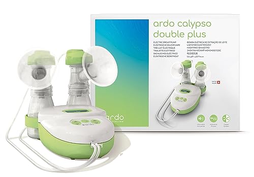 Ardo Calypso Double Plus elektrische Doppel-Milchpumpe - Ultra leise Muttermilch abpumpen - Sichere und einfache Bedienung - BPA-frei - Schweizer Medizinprodukt