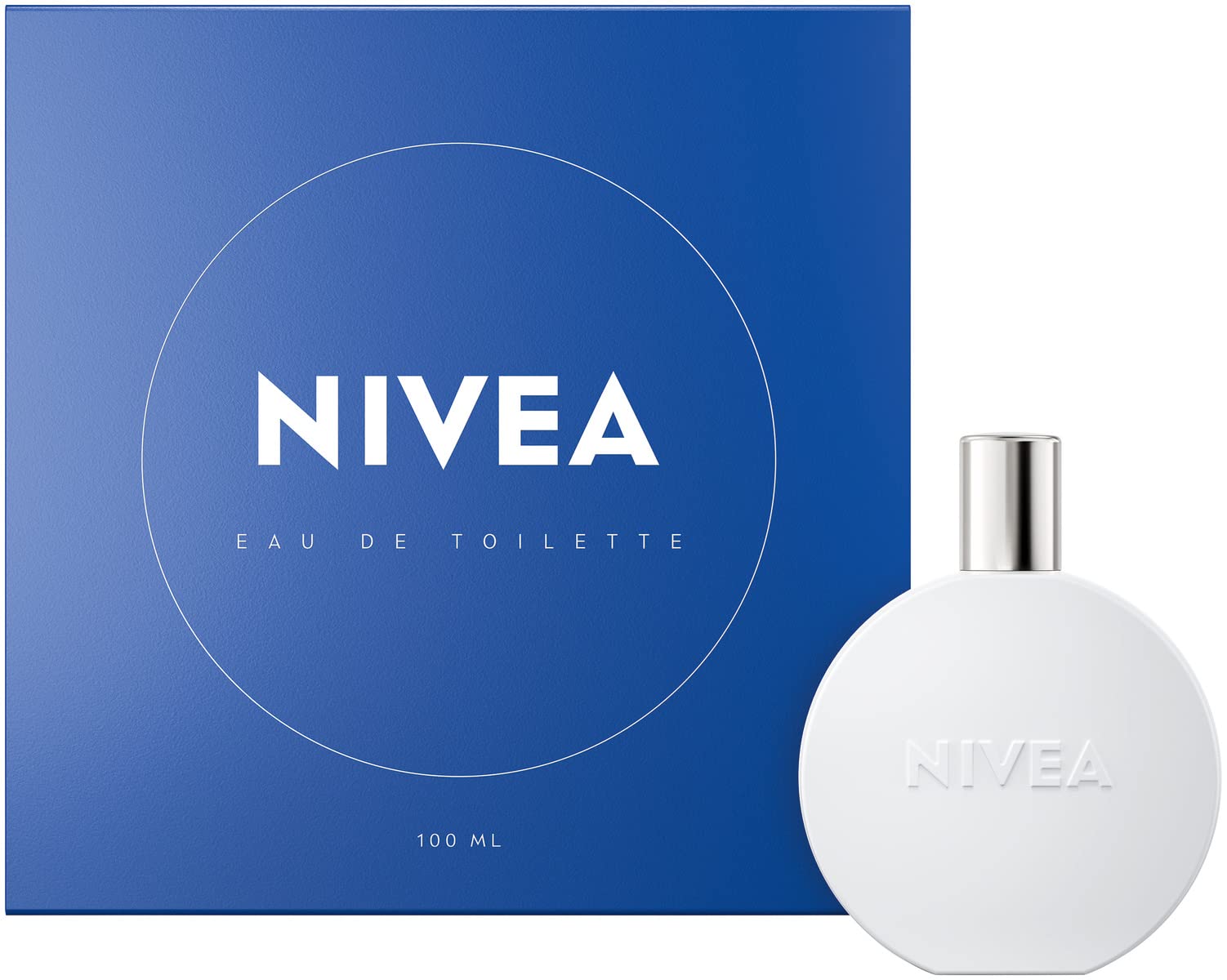 NIVEA Creme Eau de Toilette, Parfum, frischer und sanfter unisex im ikonischen Parfüm-Flakon (100 ml)