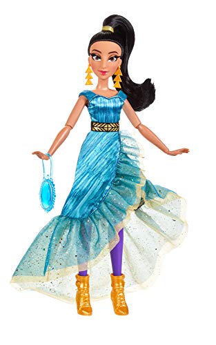 Hasbro Disney Prinzessinnen E83985X0 Hasbro Disney Prinzessin Style Serie, Belle Modepuppe, mit glitzerndem gelben Kleid, Handtasche, Schuhen und Halskette, für Mädchen ab 6 Jahren