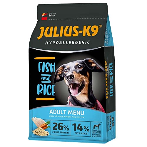 Panzi Julius-K9 - Erwachsen - Fisch + Reis - 12 kg