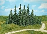 Heki 2231 Tannenbäume, 50 Stück, Höhe 12 cm, Mehrfarbig