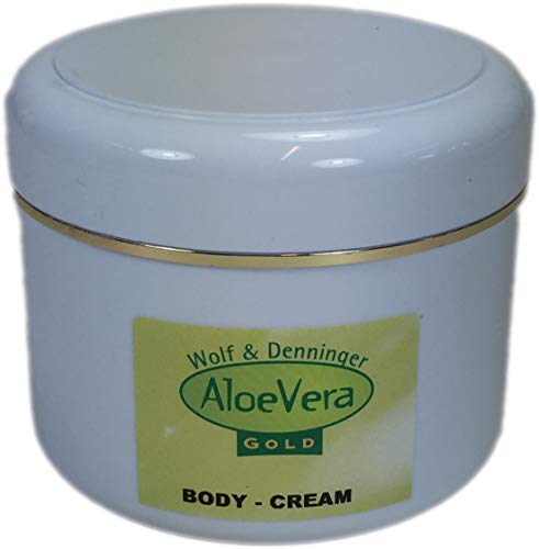 Aloe Vera Gold Body Cream Tiegel, 250 ml