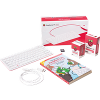 Raspberry Pi 400 Kit (German Layout and Guide)