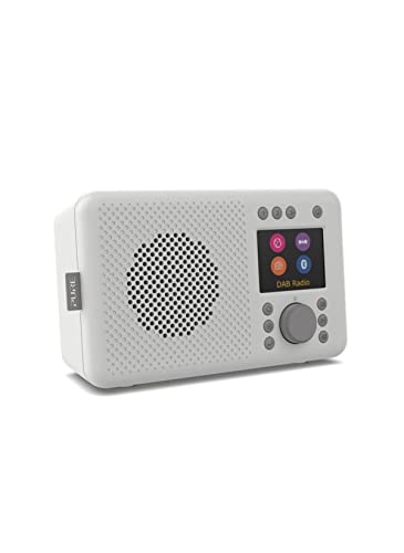 Elan Connect All-In-One Internetradio mit DAB und Bluetooth 5.0 (DAB/DAB+ Digital Radio, UKW Radio, Internetradio, TFT Farbdisplay, 20 Senderspeicher, Batterie Betrieb möglich), Stone Grey