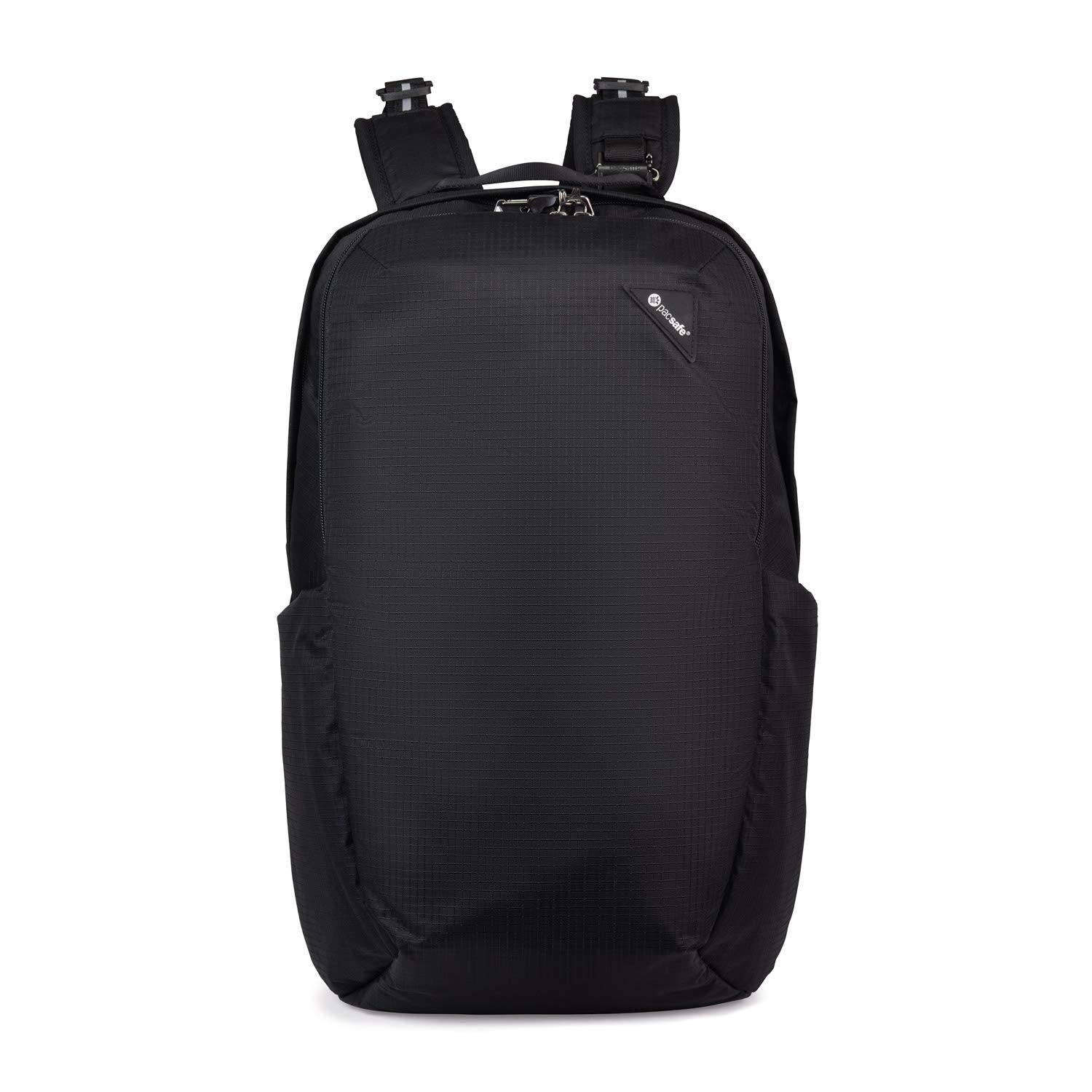Pacsafe Unisex-Erwachsene Vibe 25 Anti-Theft Backpack Rucksack mit Sicherheitstechnologie 25 Liter, Schwarz/Jet Black