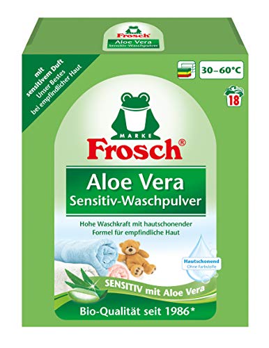 Aloe Vera Sensitiv-Waschpulver , 5er Pack (5 x 18 Waschladungen)