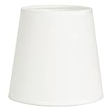 JJ. Accessory Lampenschirm E14, reine Farbe, Stoff, Kronleuchter, Lampenschirm für Wandleuchte, Nachttisch, Mini-Tischlampe, Lampenschirm (Beige)