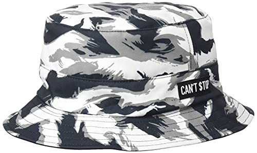 Cayler & Sons Unisex Can't Stop Bucket Hat Hut, snowcamo/Black, one Size
