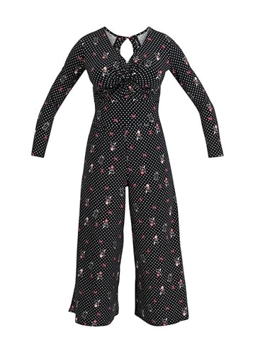 Blutsgeschwister Damen Jumpsuit Glamourama Queen, Farbi: White as Snow and red as Roses, Größe: M