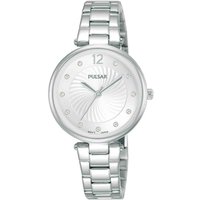 PULSAR Damen Analog Quarz Uhr mit Metall Armband PH8489X1