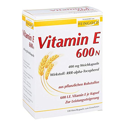 Vitamin E 600 N Weichkaps 100 stk