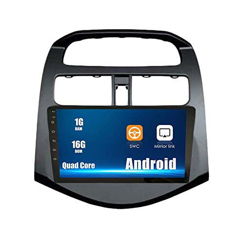 Android 10 Autoradio Autonavigation Stereo Multimedia Player GPS Radio 2.5D Touchscreen fürChevrolet Spark 2010-2014