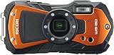 Ricoh WG-80 Orange Wasserdichte Digitalkamera - stoßsicher frostsicher drucksicher 03127