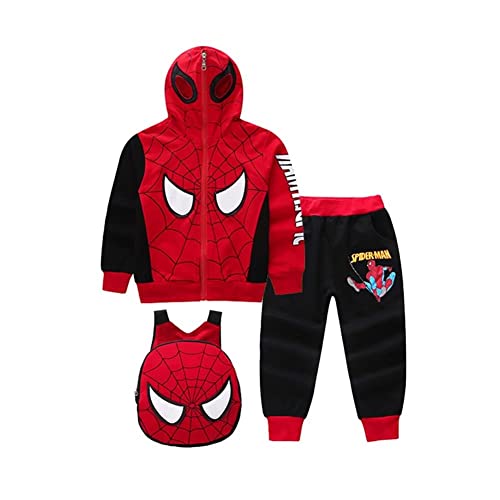 Taenzoess Kinder Bekleidungsset Spiderman Kostüm Baby Junge Kleidung Outfit Kinderanzug