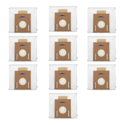 Staubsaugerbeutel kompatibel for ECOVACS DEEBOT OZMO T8 kompatibel for AIVI T8 Max T8 Serie T9 Serie N8 Pro Plus N8 Pro Roboter-Staubsauger-Zubehör (Color : 10pcs)