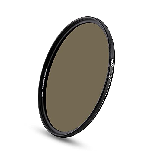 JJC 52 mm ND1000 Filter (10 Stop ND), Neutraldichteobjektivfilter, ultradünn, mehrfach beschichtet, optisches Glas, für Fotografie
