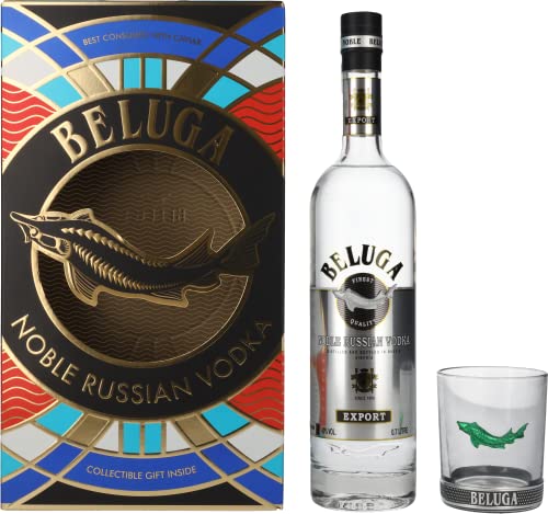 Beluga Noble Russian Vodka EXPORT Wodka (1 x 0.7 l)
