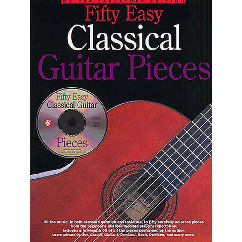 50 easy classical guitar pieces
