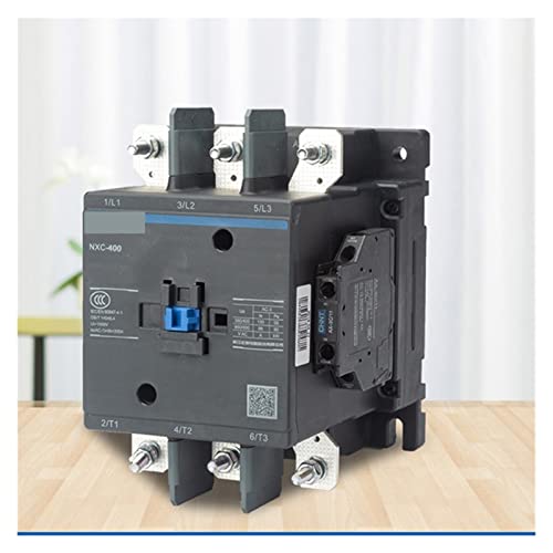 Elektromagnetische Schalter Schütz NXC-400.Schütz 40. 0A AC 24V 36V 48V 110V 127V 220V 380V 415V Kombinierter elektromagnetischer Starter (Color : Ac 36v)