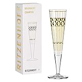 RITZENHOFF 1078272 Goldnacht #6 Champagnerglas, Glas, 205 milliliters