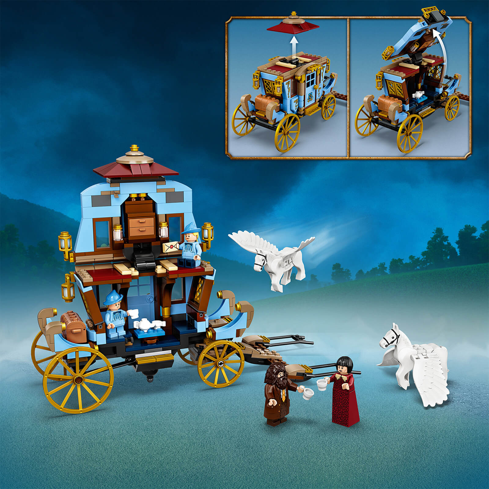 LEGO Harry Potter: Kutsche von Beauxbatons: Ankunft in Hogwarts (75958) 4