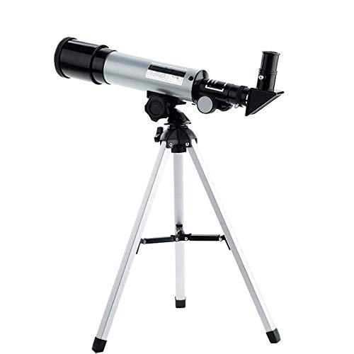 Telescope Compatible with Kids 360 Astronomical Refractor Telescope with Tripod Finder Scope Moon Mirror Birthday Compatible with Exploring Moon WOWCSXWC