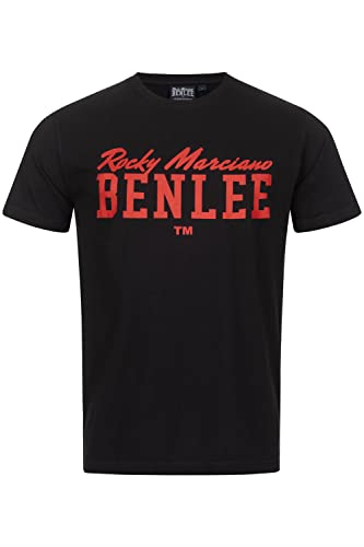 BENLEE Herren T-Shirt Normale Passform Donley Black/Red XL