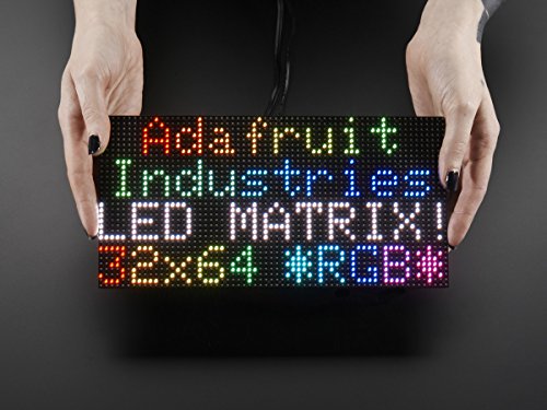 64x32 RGB-LED-Matrix - 4mm Abstand
