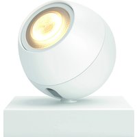 Philips Hue White Amb. LED 1-er Spotleuchte Buckram, weiß, dimmbar, alle Weißschattierungen, steuerbar via App, kompatibel mit Amazon Alexa (Echo, Echo Dot)