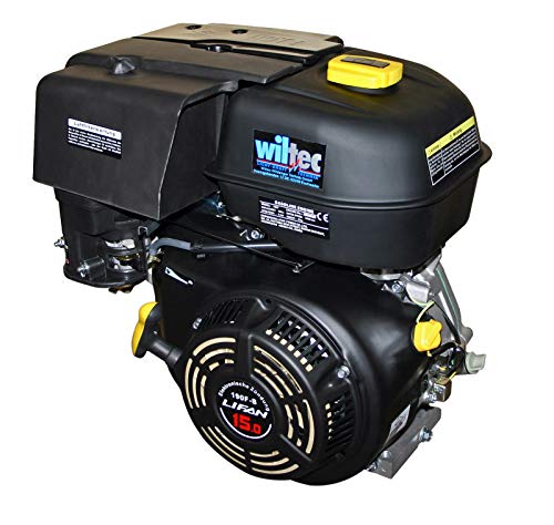 LIFAN 190 Benzinmotor 10,5 kW 15 PS 25,4 mm 420 ccm mit Handstarter