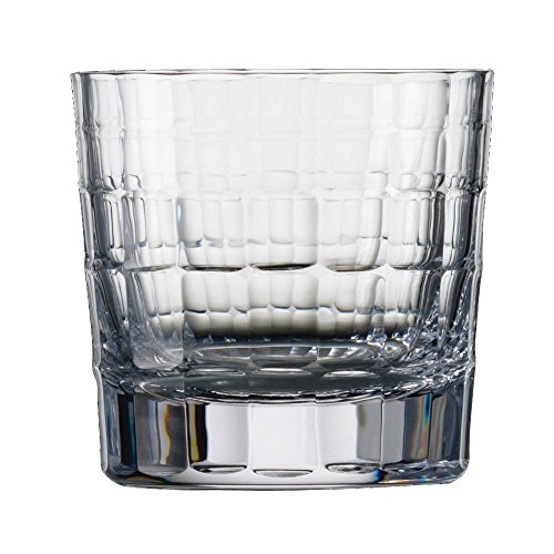 Zwiesel 1872 Hommage Carat Whiskiglas groß, Kristallglas, transparent, 9.1 x 9.6 x 9.1 cm, 2-Einheiten