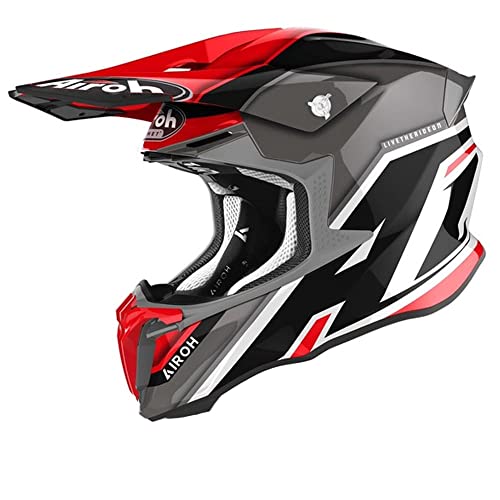 Airoh Motocross-Helm Twist 2.0 Rot Gr. S