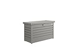 Biohort 100 Freizeit Container Box, Metallic Quarz grau, 101 x 46 x 61 cm
