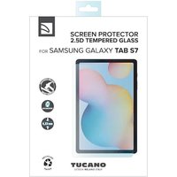 Tucano Schutzfolie aus gehärtetem Glas für Samsung Tab S8 / S7, klar