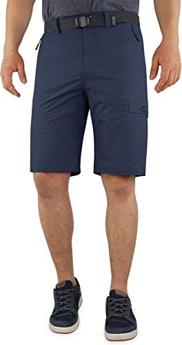 normani Softshell Shorts Kurze Bermuda Funktionshose für Herren S - XXXXL Farbe Navy Größe XL