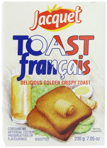 Jacquet Toast Francais 200 g (Pack of 8)