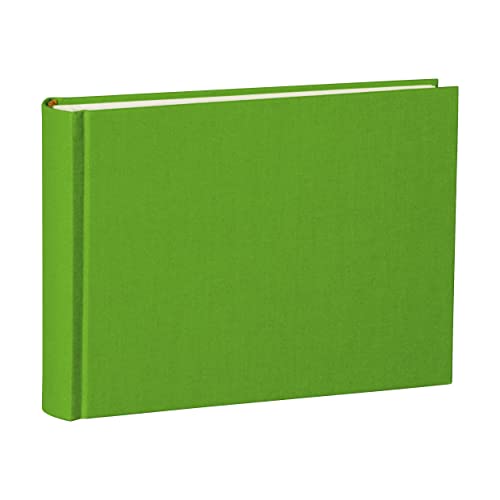 Semikolon Album mit 80 Seiten, Buchleinen-Bezug, Format: 21,5 x 16 cm, hell-grün (lime)