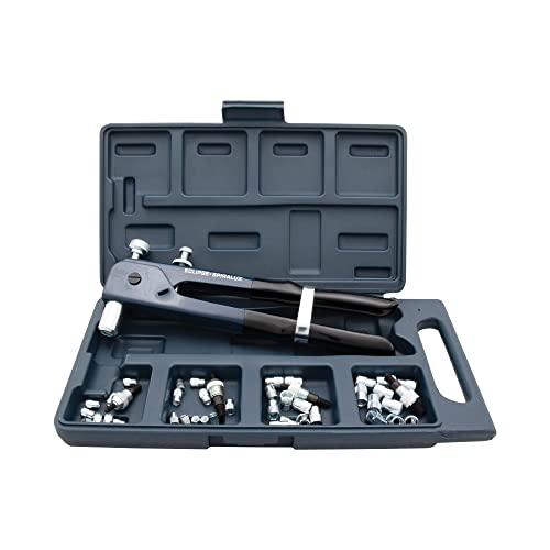 Eclipse Professional Tools 2745 Setzwerkzeug für Gewindeeinsätze mit 4 Aufsätzen (4-8 mm)