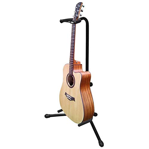 Universal Gitarre Ständer Gitarrenständer Gitarrenstativ Höhenverstellbar aus Stahl, Höhe 66-80 cm