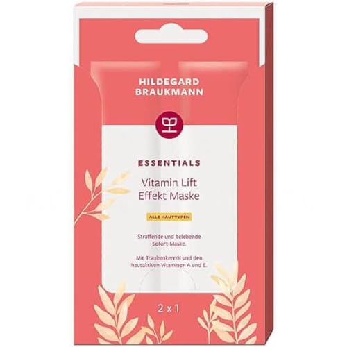 HILDEGARD BRAUKMANN Essentials Vitamin Lift Effekt Maske, 12x14 ml