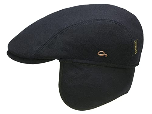 Göttmann Jackson Gore-Tex Flatcap mit Ohrenklappen - Marine (55) - 60 cm