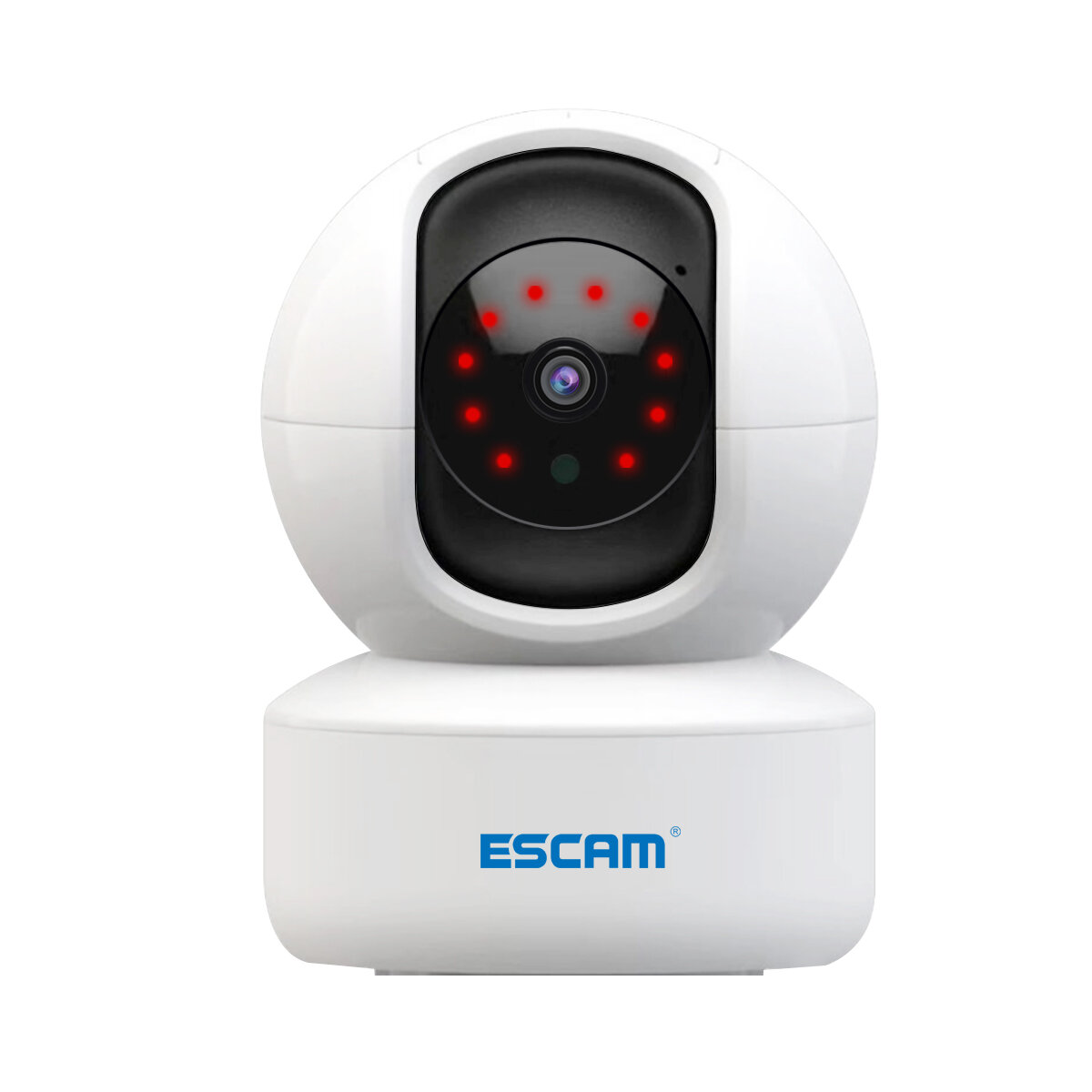 ESCAM QF005 3MP W-LAN IP-Kamera Humanoidenerkennung Bewegungserkennung Tonalarm Cloud-Speicher Zwei-Wege-Voice-Nachtsich