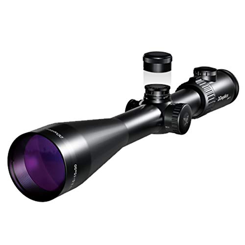 DDoptics Zielfernrohr N-FX V6 2,5-15x50 New Leuchtabsehen 4 (MRAD) Lichttransmission bis max. 94,7%