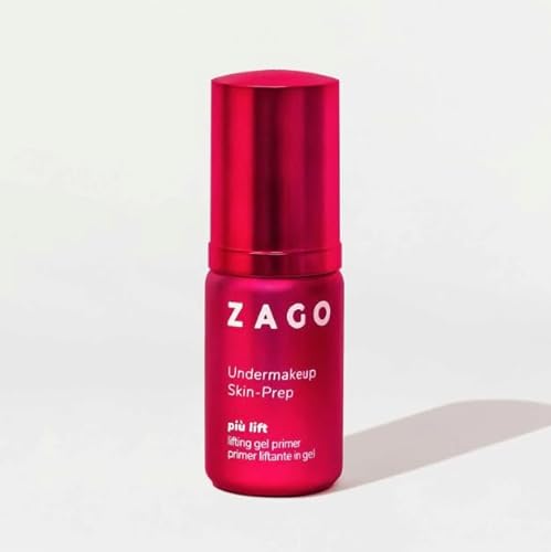 Zago Milano MEHR LIFT Primer Lifting-Effekt aus Gel verbessert Diskromien und verhindert Hautalterung VEGAN 30 ml
