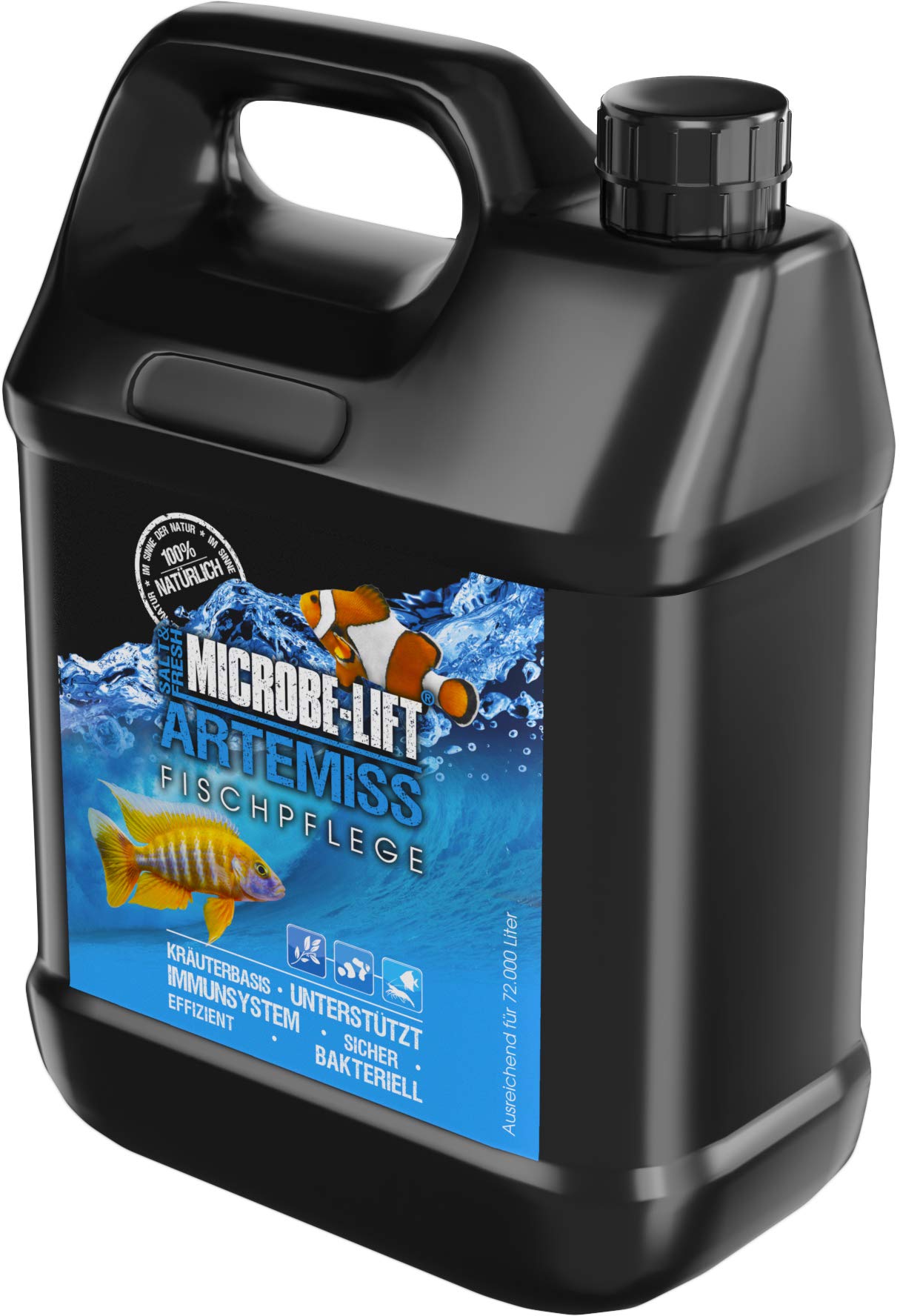 MICROBE-LIFT Artemiss - 3785 ml - Fördert die Gesundheit und das Immunsystem von Fischen in Allen Aquarienarten mit natürlichen Inhaltsstoffen.