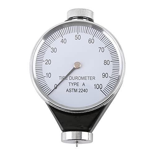 Shore Typ A/O/D Gummireifen Durometer Messgerät Härteprüfgerät, 0-100 HA Härte Digitales Härtemessgerät Durometer Härteprüfgerät(Eine Art)
