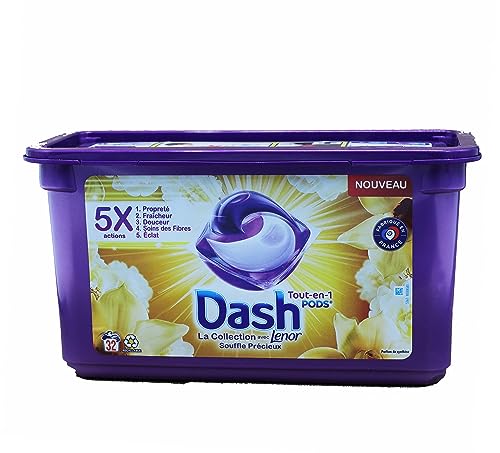 Dash Waschmittel-Pods 32WL All in 1 Precious Breath Orchidee & Vanille Duft
