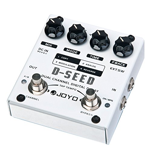 JOYO D-SEED Dual Channel Digital Delay Gitarren-Effekt-Pedal