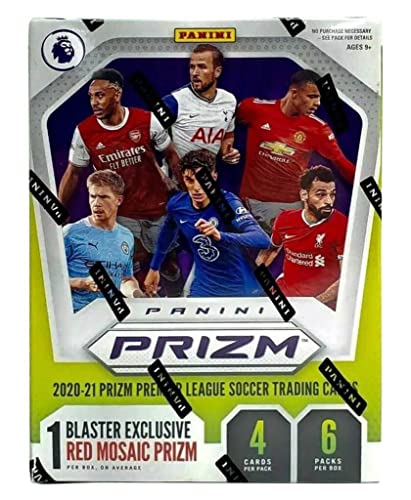 Panini 2021/22 Prizm Premier League EPL Soccer (Fußball) Blaster Box